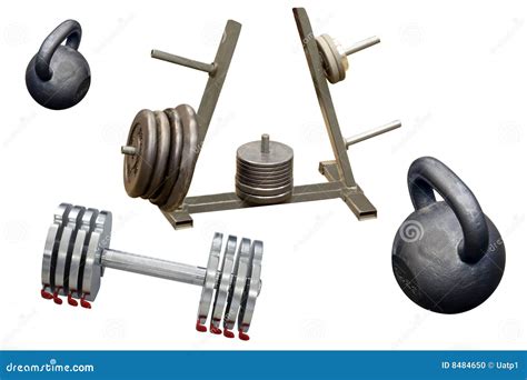 Weight Lifting Equipment Stock Photo - Image: 8484650