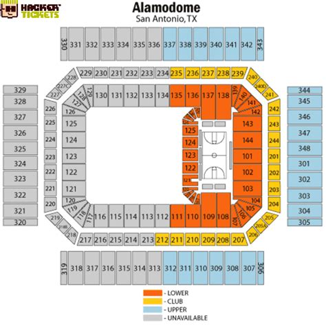 Alamodome Seating Chart With Seat Numbers | Review Home Decor