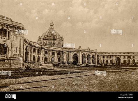 Vintage 1900s old photo of vidhan sabha bhawan, lucknow, uttar pradesh ...