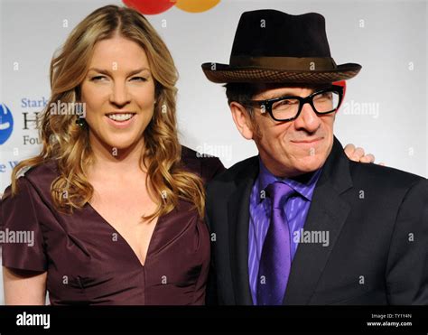 Singer Diana Krall and her husband, musician Elvis Costello arrive at ...