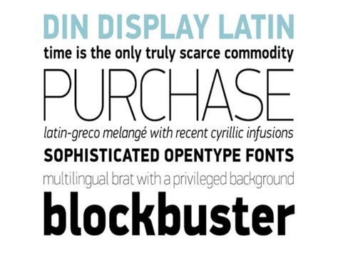 Din Pro Font Family Free Download - Fonts Empire