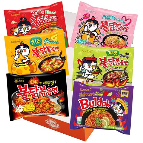 Samyang Hot Chicken Flavor Ramen Buldak 3X Spicy Instant Noodles (5 Packs) | ubicaciondepersonas ...