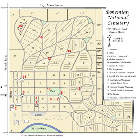 Bnc Map - Florida National Cemetery Map - Printable Maps