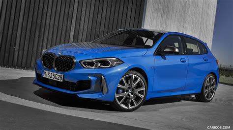 BMW M135i | 2020MY xDrive (Color: Misano Blue Metallic) | Front Three ...