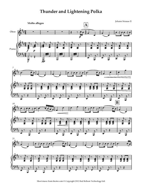 Free Oboe Sheet Music, Lessons & Resources - 8notes.com