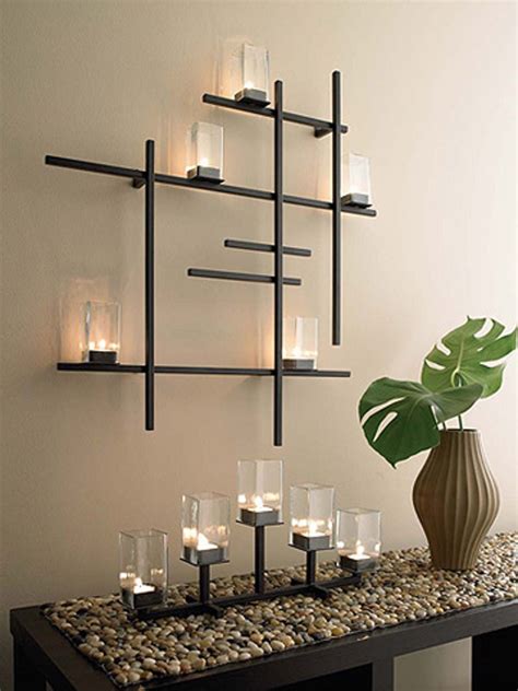 Metal Wall Candle Holder | Foter