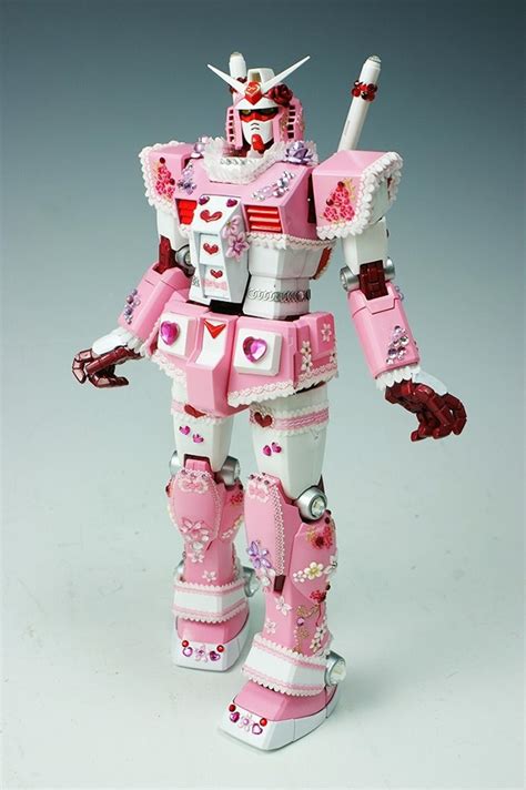 Gay pink gundam robot faggatron Blank Template - Imgflip