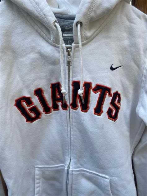 Nike San Francisco Giants Genuine Merchandise Full Zip Hoodie | Etsy