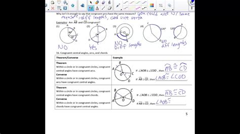 Chords and Arcs - YouTube