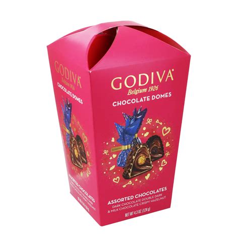 Godiva Assorted Chocolate Domes Valentine Gift Box - Shop Candy at H-E-B