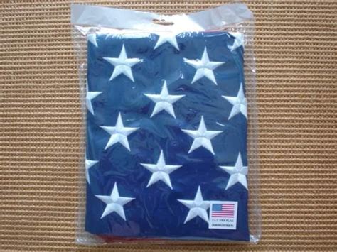 American Flag 3x5ft (Nylon Emb-F005) | Tran's Flag