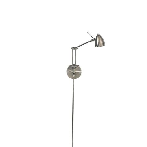 George Kovacs George Kovacs LED 1-Light Brushed Nickel Wall Lamp in the Wall Lamps department at ...