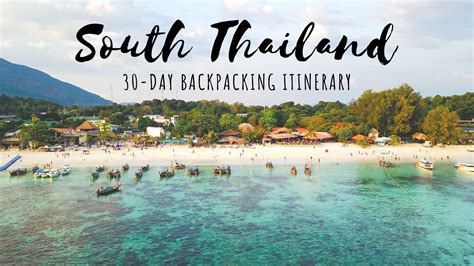 30 Days Backpacking South Thailand Itinerary - Erika's Travelventures