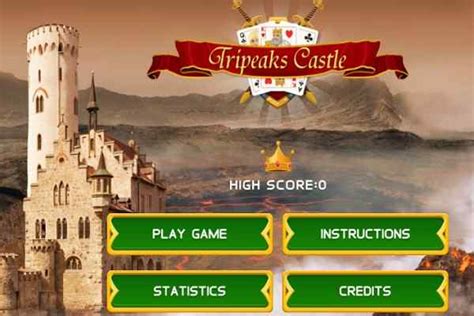 Tripeaks Castle Solitaire, Card Games - Play Online Free : Atmegame.com