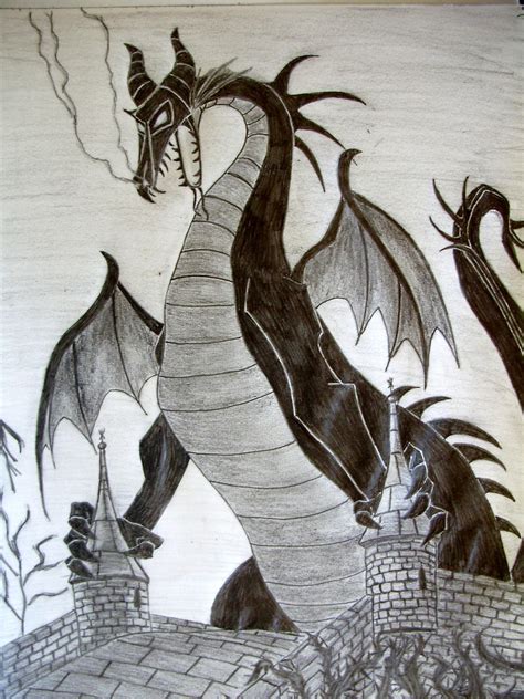 Maleficent Dragon by Elendar89 on DeviantArt