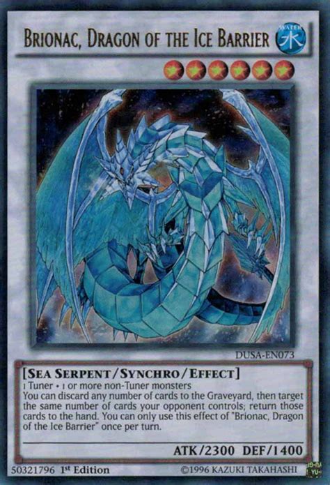 Brionac, Dragon of the Ice Barrier | Yu-Gi-Oh! Wiki | Fandom