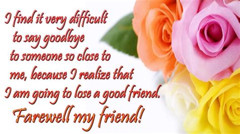 Farewell Wishes, Messages & Cards Images | Goodbye Messages