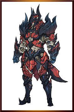 Glavenus/Dinovaldo male gunner armor set | Monster hunter art, Monster ...