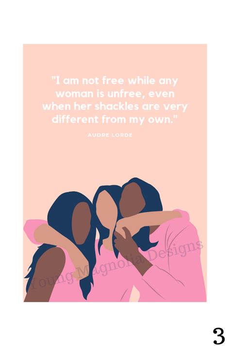 Feminist Art Print Audre Lorde quote Feminist Art Wall | Etsy in 2021 | Martin luther king jr ...