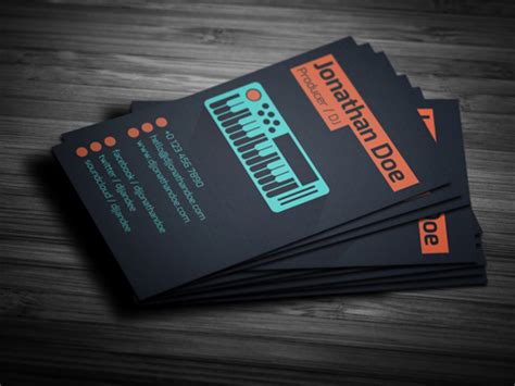 Amazing DJ Business Cards PSD Templates Graphic Design Junction