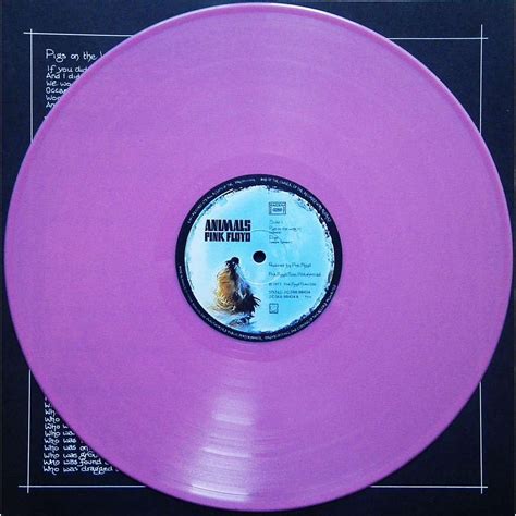 animals (pink vinyl) by PINK FLOYD, LP with discotica