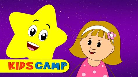 Twinkle Twinkle Little Star Magic Nursery Rhymes Song by Kids Camp | Star Party with Elly and ...