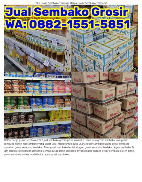 PPT - 0882_I55I_585I (WA) Cara Jadi Grosir Sembako Grosir Sembako Harga ...