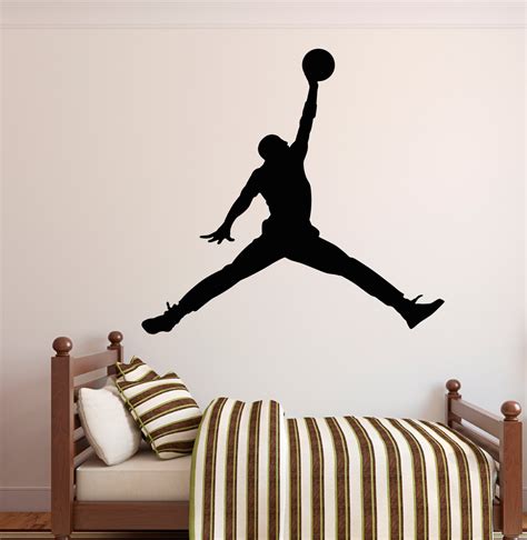 Michael Jordan Wall Decal Jumpman Decal Basketball Wall