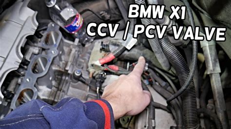 BMW X1 CRANKCASE BREATHER VALVE, CCV PCV VALVE LOCATION REPLACEMENT ...