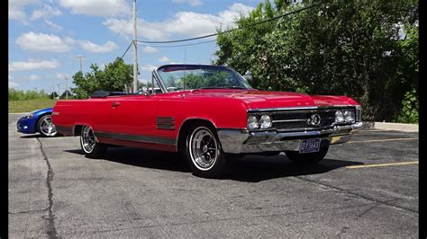 1964 Buick Wildcat Convertible in Red Paint & Engine Start Up on My Car Story with Lou Costabile ...