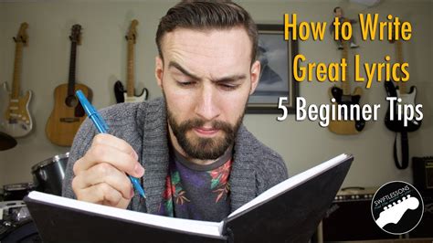 How to Write Great Lyrics - 5 Tips for Beginners! Acordes - Chordify