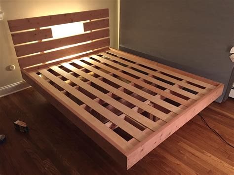 This Guy Made A DIY Floating Bed In 19 Simple Steps… Wait Till You See How He Did The Lights ...