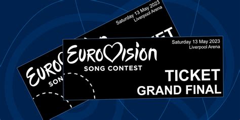 Eurovision 2023 Tickets Liverpool