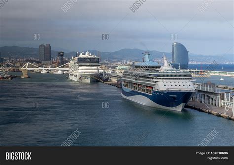 Barcelona Cruise Port Image & Photo (Free Trial) | Bigstock