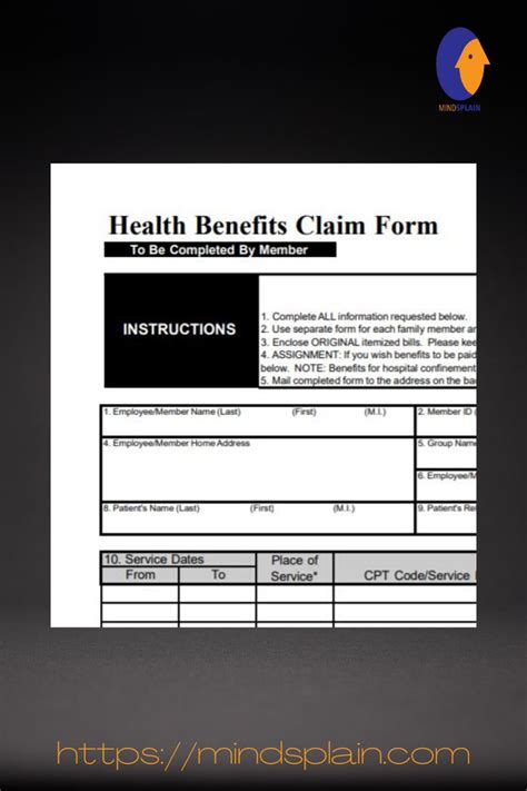 Official Insurance Claim Form For Medical Reimbursement - Humana | Clinical psychologist ...