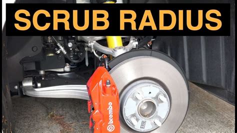 Suspension Design ~ Scrub Radius Explained in 2020 | Radii, Brembo ...