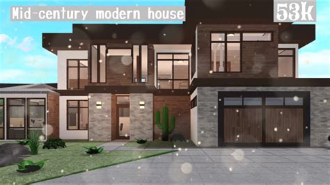 Bloxburg House Ideas 2 Story Modern 30K - pic-connect