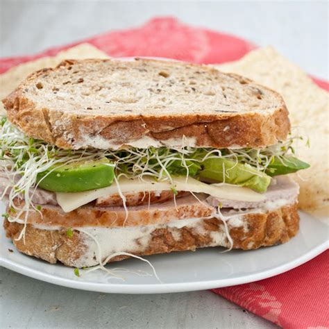 Turkey, Avocado, and Sprout Sandwich | Neighborfood