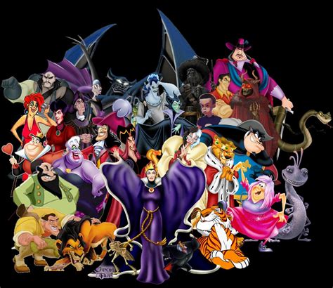 All Disney Villains Evil