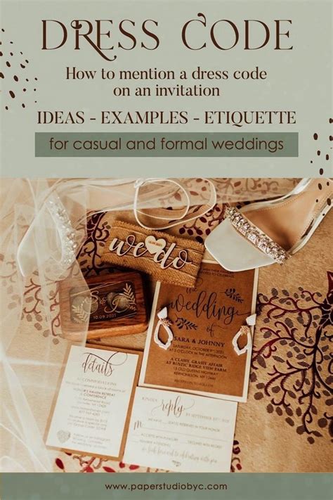 How to Word a Dress Code on Your Invitation
