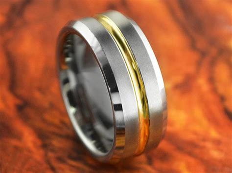 Tungsten carbide wedding rings from LaLaserEngraving - Funender.com