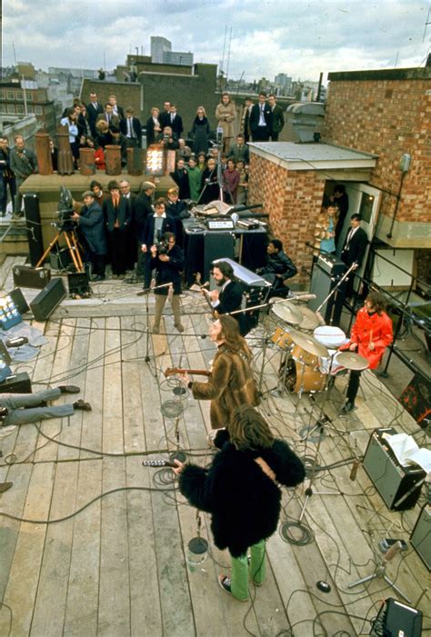 Wonderful Color Photographs of The Beatles' Rooftop Concert in 1969 ~ Vintage Everyday