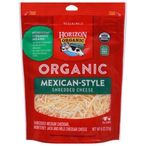 Horizon Organic® Mexican Shredded Cheese, 6 oz - King Soopers