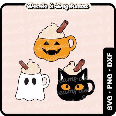 Cute Halloween Clipart SVG Funny Halloween Svg Halloween - Etsy