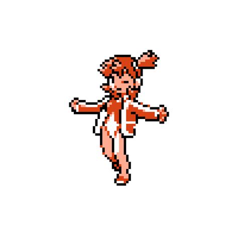 Editing pokemon trainer misty pokemon gsc w extra hair - Free online pixel art drawing tool ...