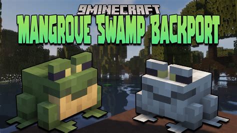 Mangrove Swamp Backport Mod 1.17.1, 1.16.5 (Swamp Biomes with Unique Creatures) - Mc-Mod.Net