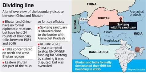 Bhutan-China Border Agreement - Civilsdaily