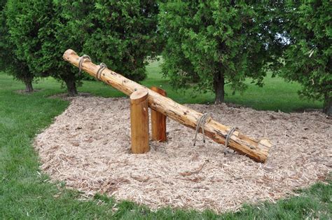 MICHAEL W. DESIGNS: Cedar Teeter-Totter - 16 foot