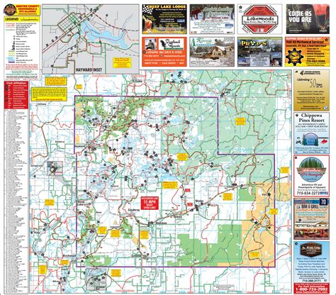 Wisconsin Snowmobile Maps - map : Resume Examples #a6Yn8yME2B