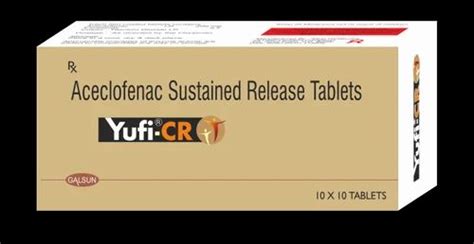 Aceclofenac Sustained Release Tablets 200 Mg at Rs 72/stripe | Aceclofenac Tablet in Sirsa | ID ...